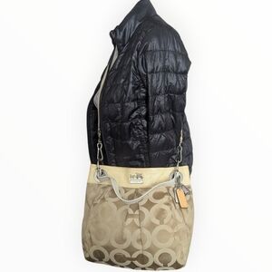 Coach 14579 Madison Op Art Signature C Handbag Purse